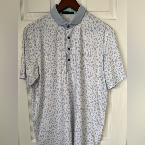 Mens Greyson Premium Short Sleeve Golf Polo Shirt Large - Picture 5 of 10
